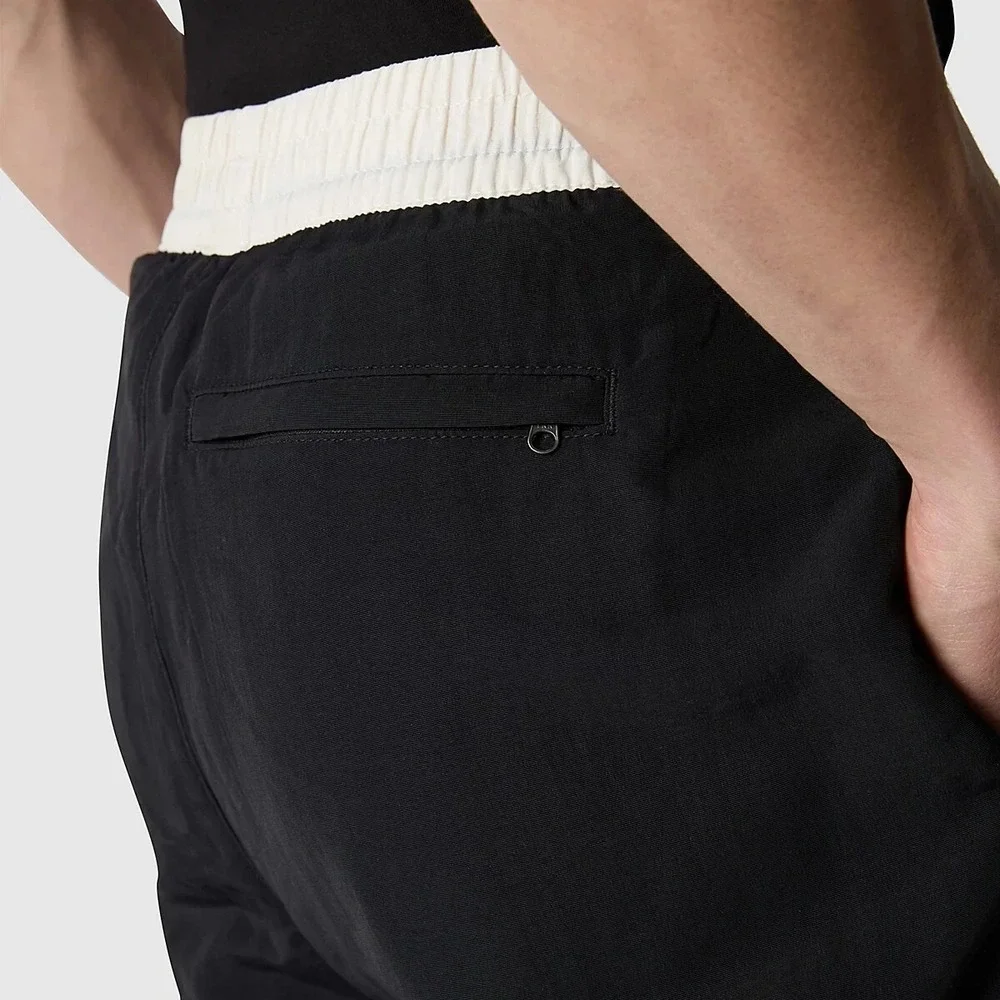 The‎ North Face TNF Nylon Easy Pants Men's Large Black Off White Sweatpants NWT